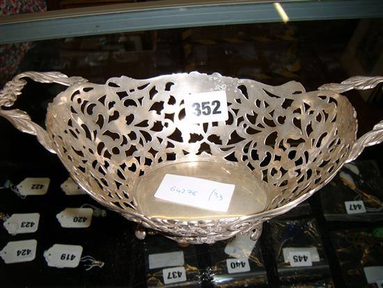 Dutch silver basket